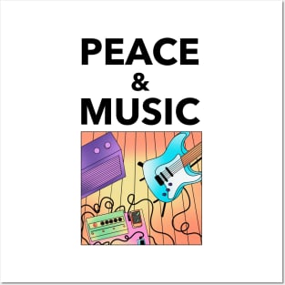 Peace And Music Posters and Art